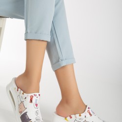 2026 Kadın Cats Desenli Ortopedik Airmax Sabo Terlik