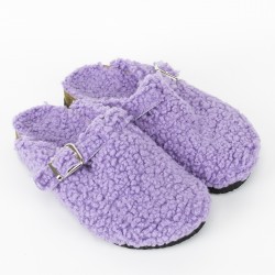 Lila Teddy Mantar Sabo Terlik