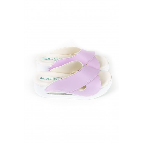 Lila Çapraz Air Sandalet Sabo Terlik Lila Çapraz Air Sandalet Sabo Terlik