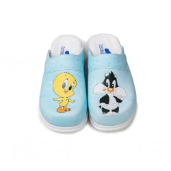 Ortopedik Tweety & Sylvester Sabo Terlik 